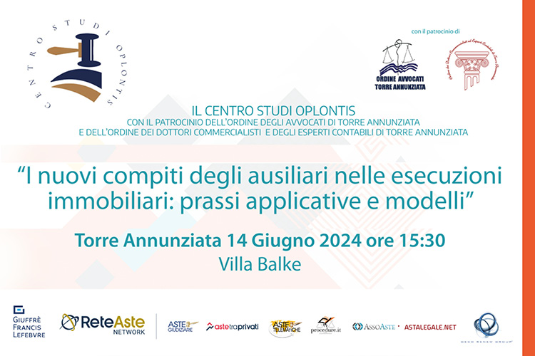 Rete Aste - L’esecuzione immobiliare: approfondimenti e prospettive al Convegno di Torre Annunziata