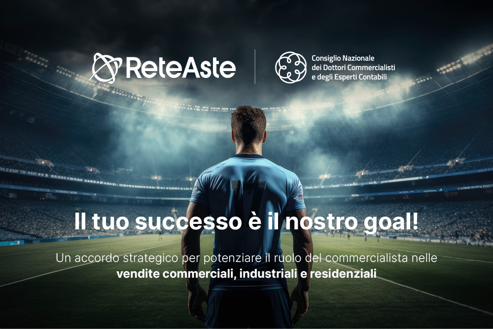 Rete Aste - Rete Aste e CNDCEC: una collaborazione per rivoluzionare le vendite competitive in Italia